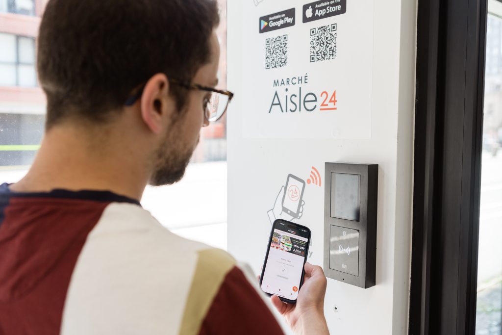 Aisle 24 is Montreal's first staff-less, fully automated convenience store
