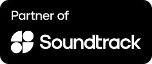 Couture Media partner logo for Soundtrack, a licensed in-store music platform for business.