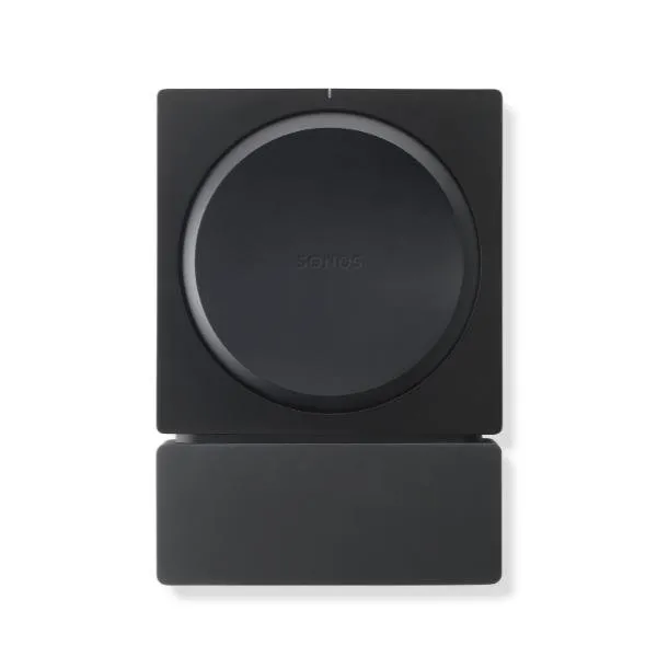 FLEXSON-Single-Amp-Wall-Mount-_-Desk-Dock-For-4-SONOS-AMP-mounted-straight.webp