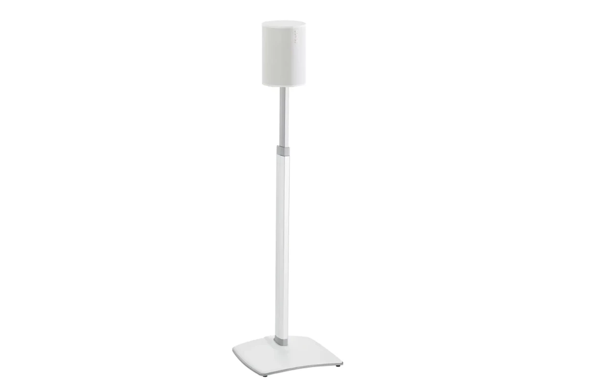 Height-Adjustable Speaker Stand for Sonos Era 100 White 2