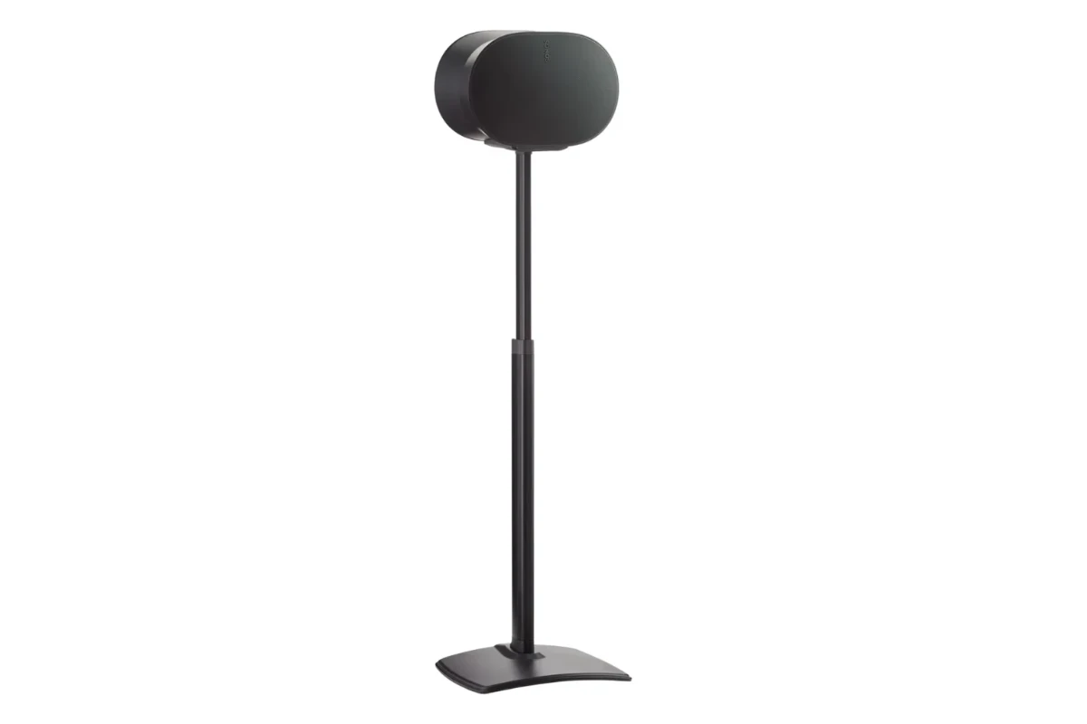 Height-Adjustable Speaker Stand for Sonos Era 300 Black 2