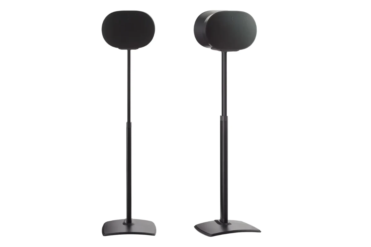 Height-Adjustable Speaker Stand for Sonos Era 300 Black 3