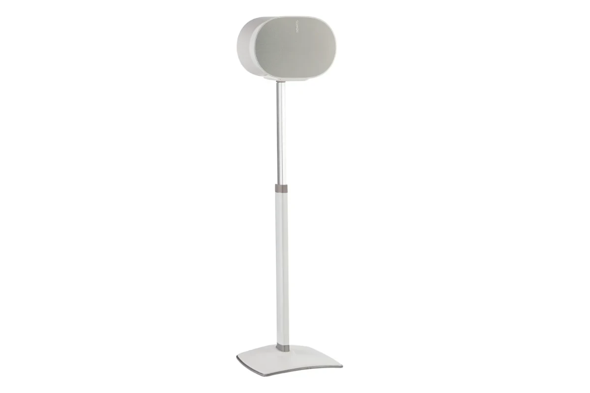 Height-Adjustable Speaker Stand for Sonos Era 300 White 1
