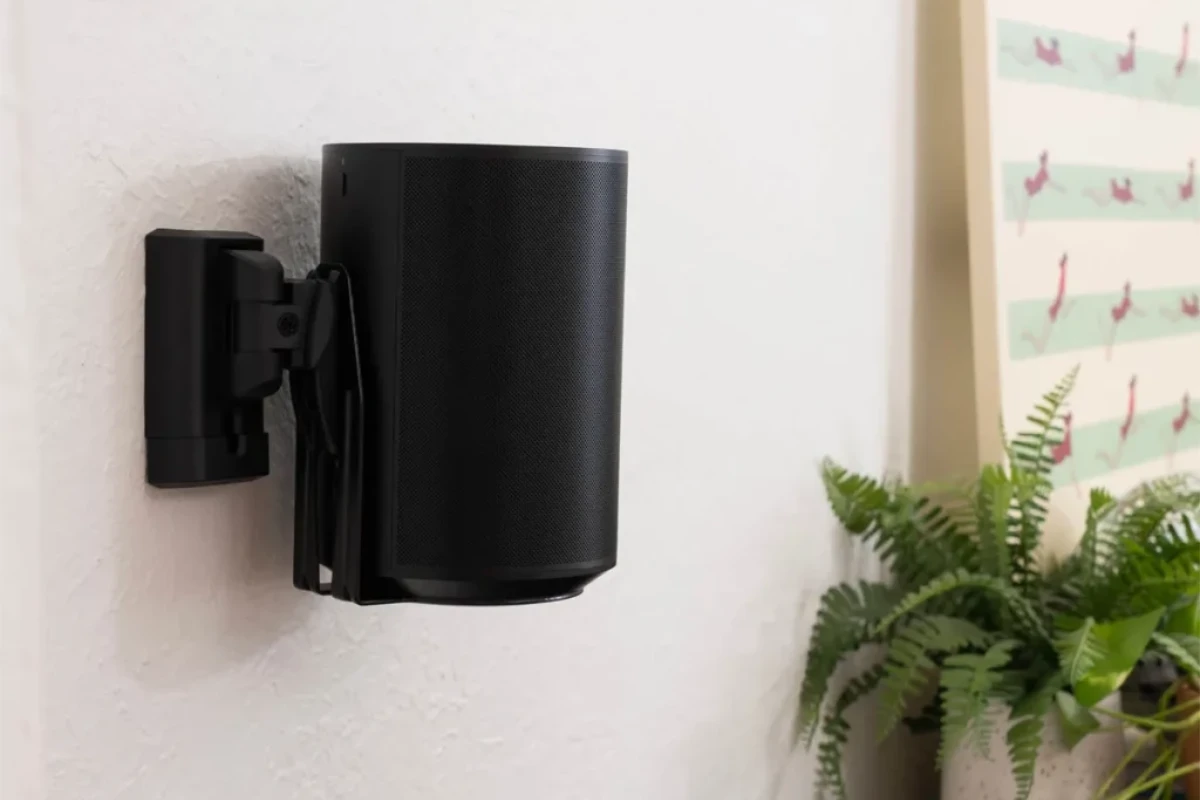 Sanus Adjustable Speaker Wall Mount designed for the Sonos Era 100 Black 6