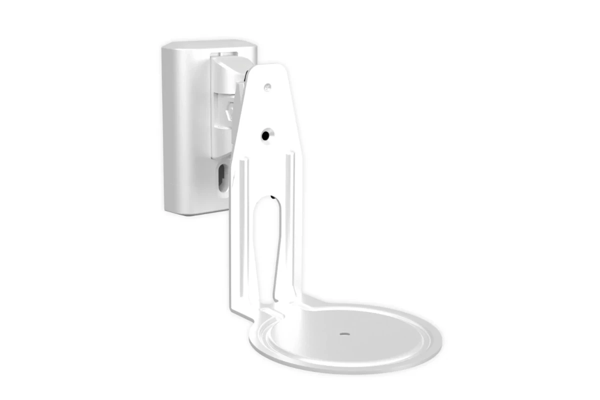 Sanus Adjustable Speaker Wall Mount designed for the Sonos Era 100 White 1
