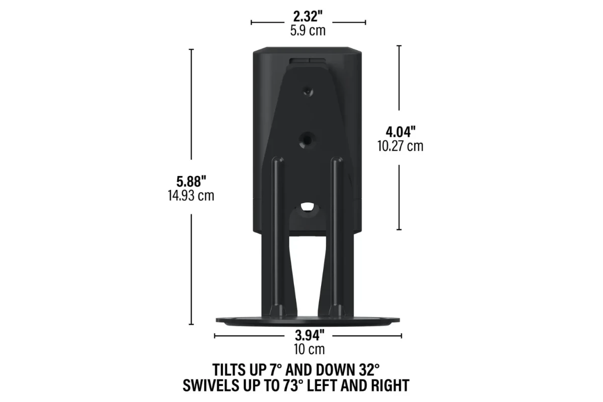 Sanus Wall Mount designed for the Sonos Era 100 Black 2