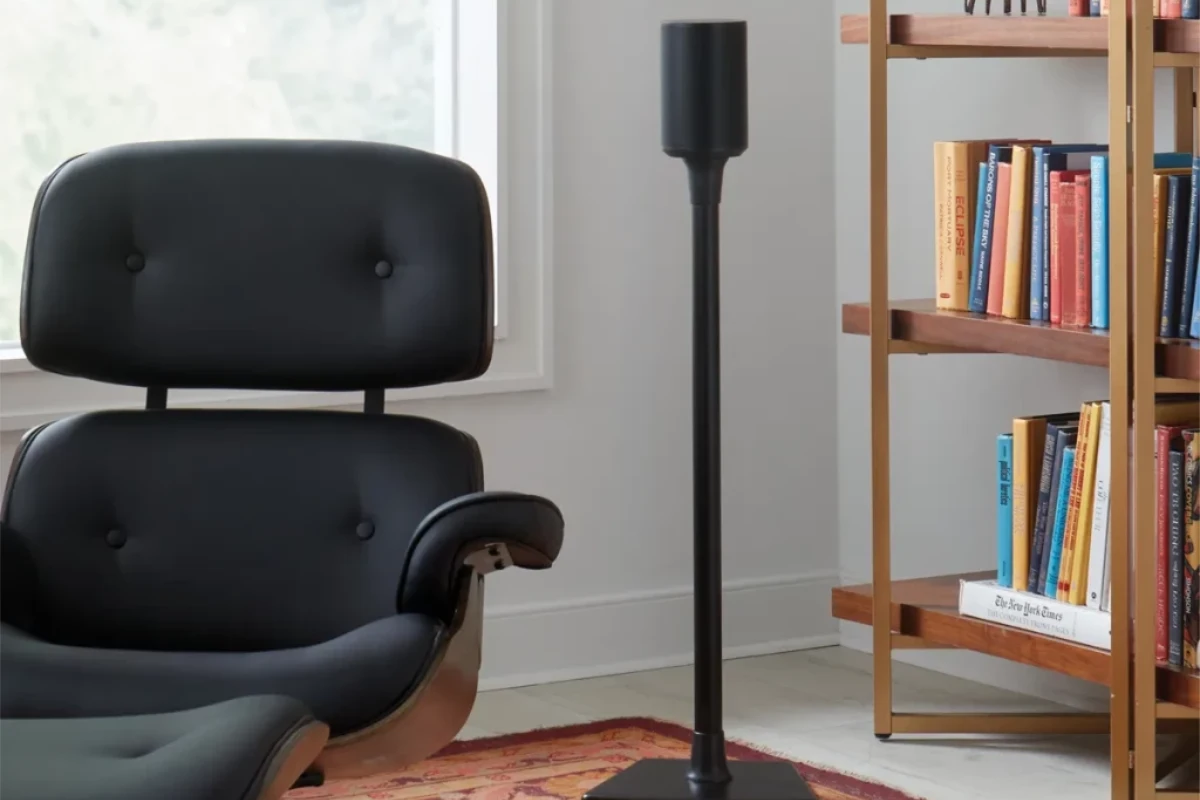 Speaker Stands for Sonos Era 100 Pair Black 4