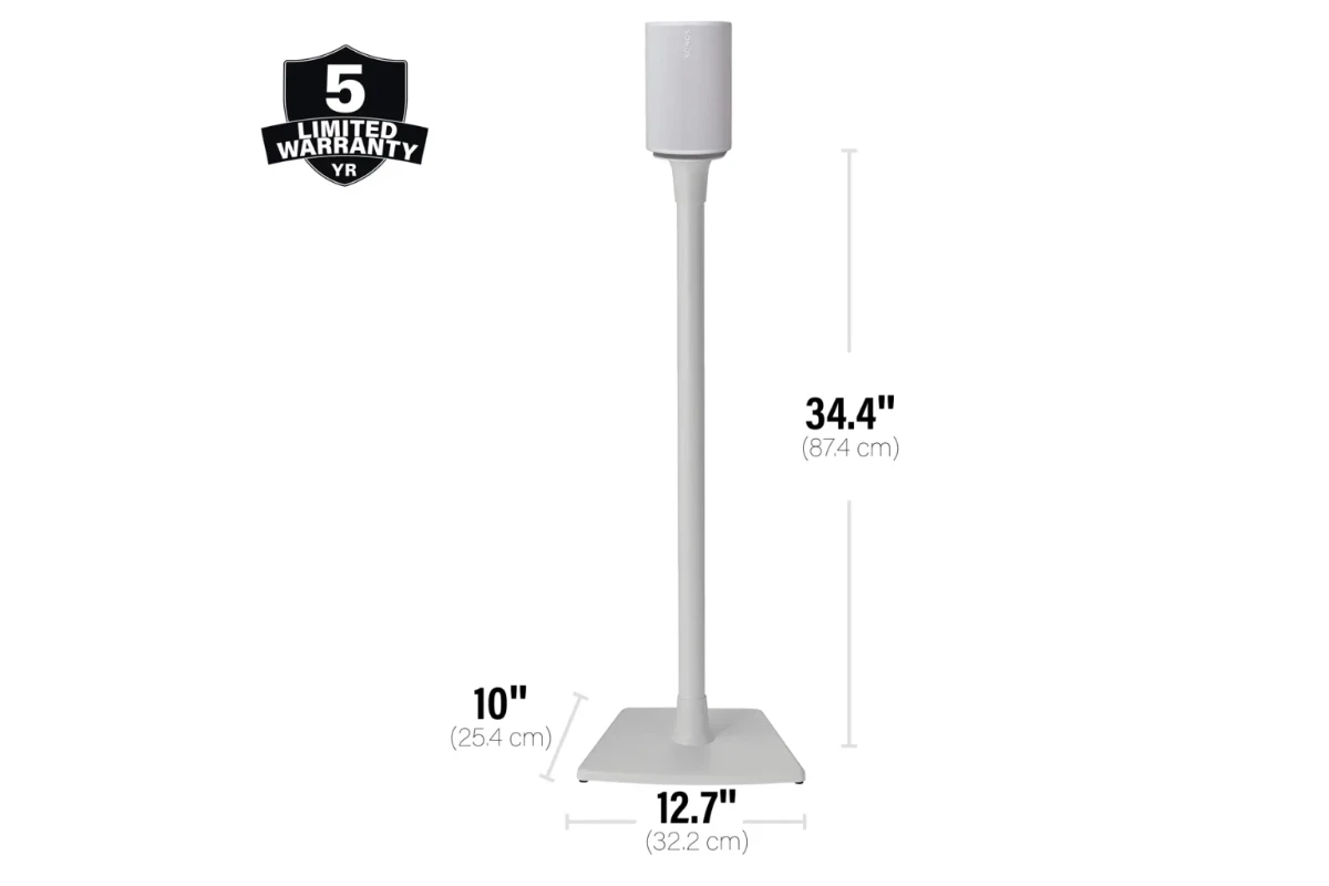 Speaker Stands for Sonos Era 100 Pair White 5