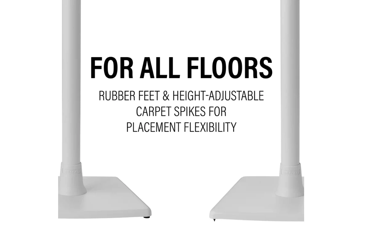 Speaker Stands for Sonos Era 100 Pair White 6