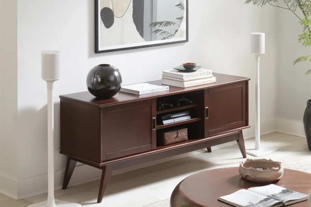 Speaker Stands for Sonos Era 100 Pair White 7