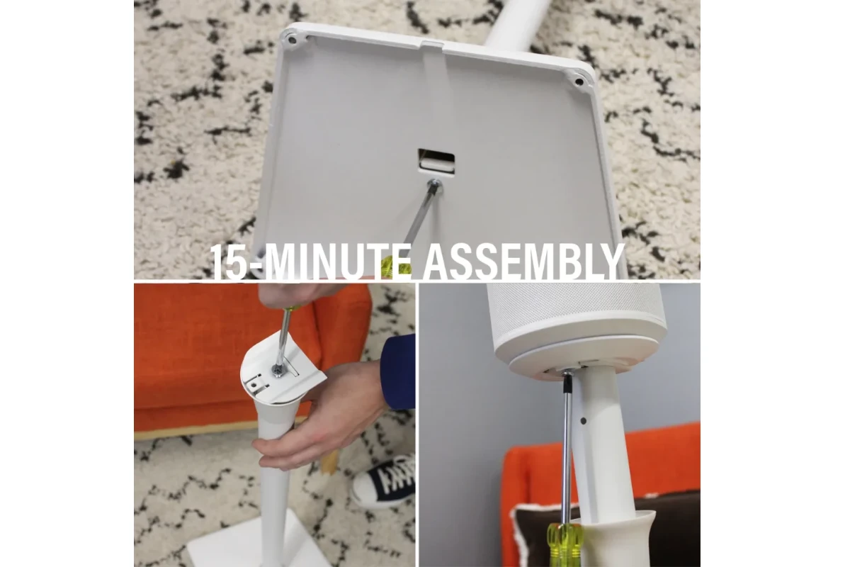 Speaker Stands for Sonos Era 100 Pair White 8