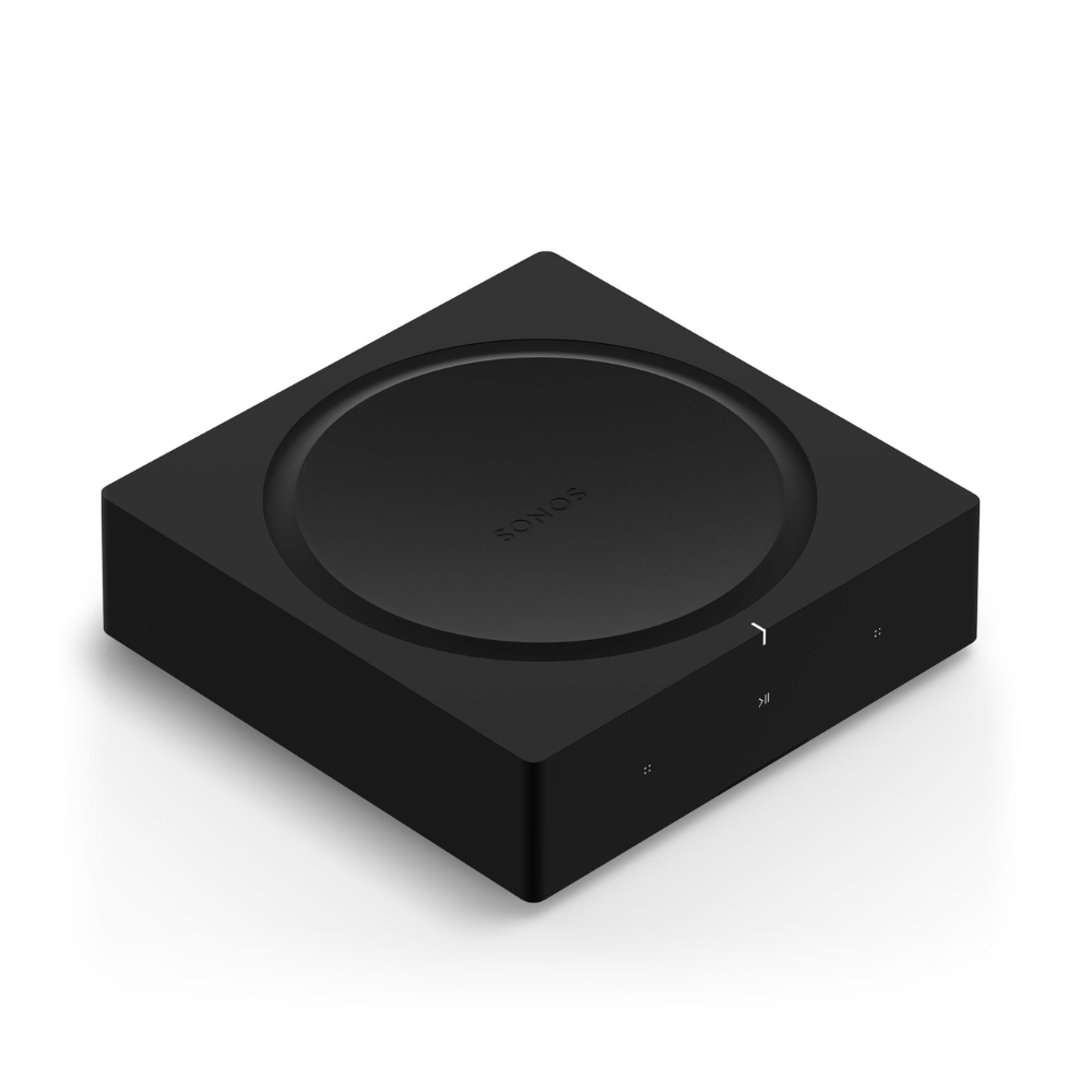 Sonos Amp Wireless Commercial Multi-Room Amplifier Sonos Amp black wireless multi-room audio amplifier for commercial and residential sound systems